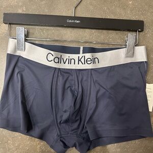 Calvin Klein Microfiber low rise  Trunk - dark blue ! New